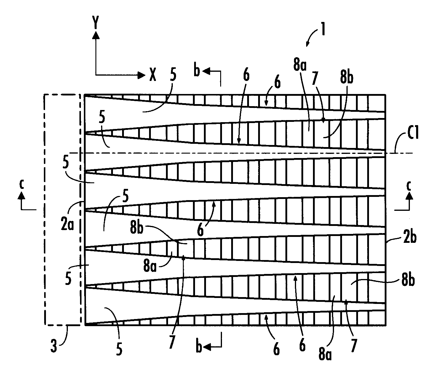 Light guide plate for surface light source