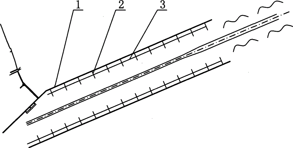 Novel governance method for blocking sands with grids for seaward channel