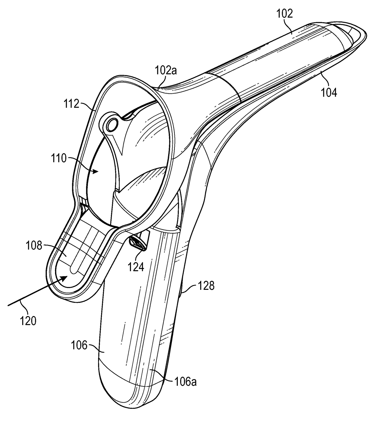 Ergonomically designed vaginal speculum