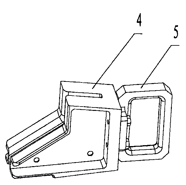 Device and method for interchangeability of aircraft component assembly parts in complex structure