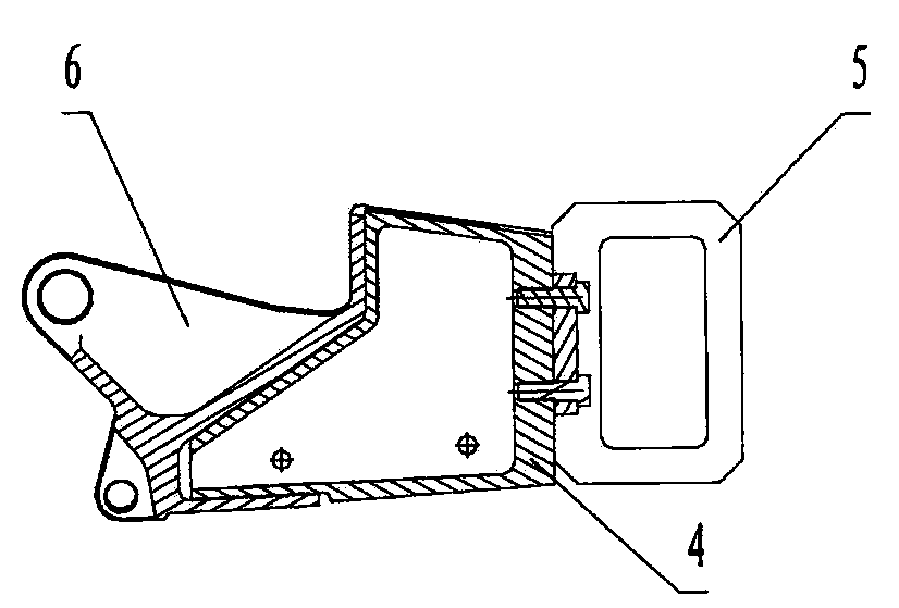 Device and method for interchangeability of aircraft component assembly parts in complex structure