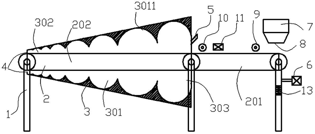 Steamed vermicelli device