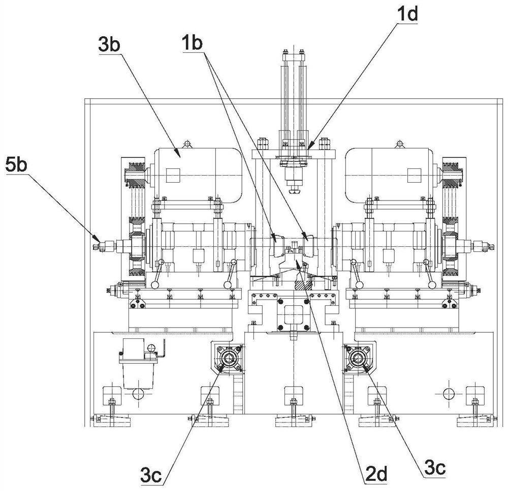 High-intelligence double-face milling production line for caterpillar track sections