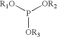 Liquid phosphite blends as stabilizers