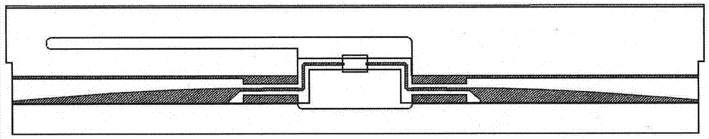 Ultra-wideband multi-channel coaxial power distribution and synthesis structure based on high-order elliptic function curve