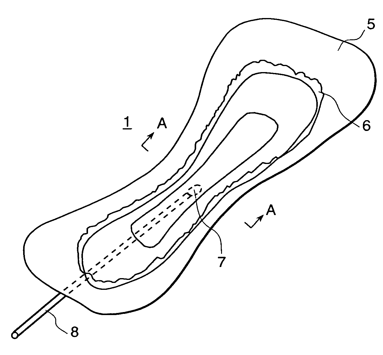 Automatic urine disposal device and urine receptacle used therefor