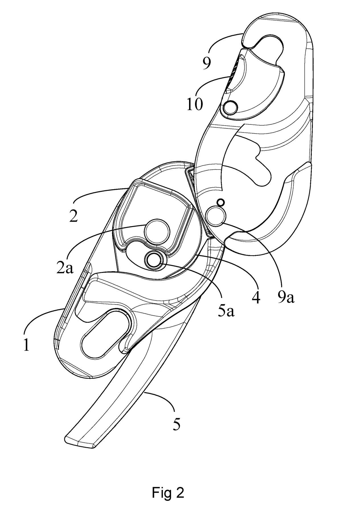 Self-locking descender