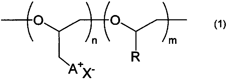 Ionic composition and crosslinked product