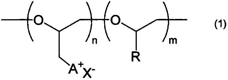 Ionic composition and crosslinked product