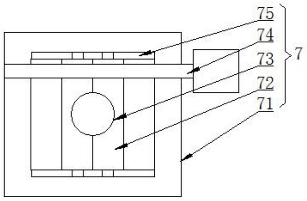 A garbage collection box with packing and compacting function and its working method