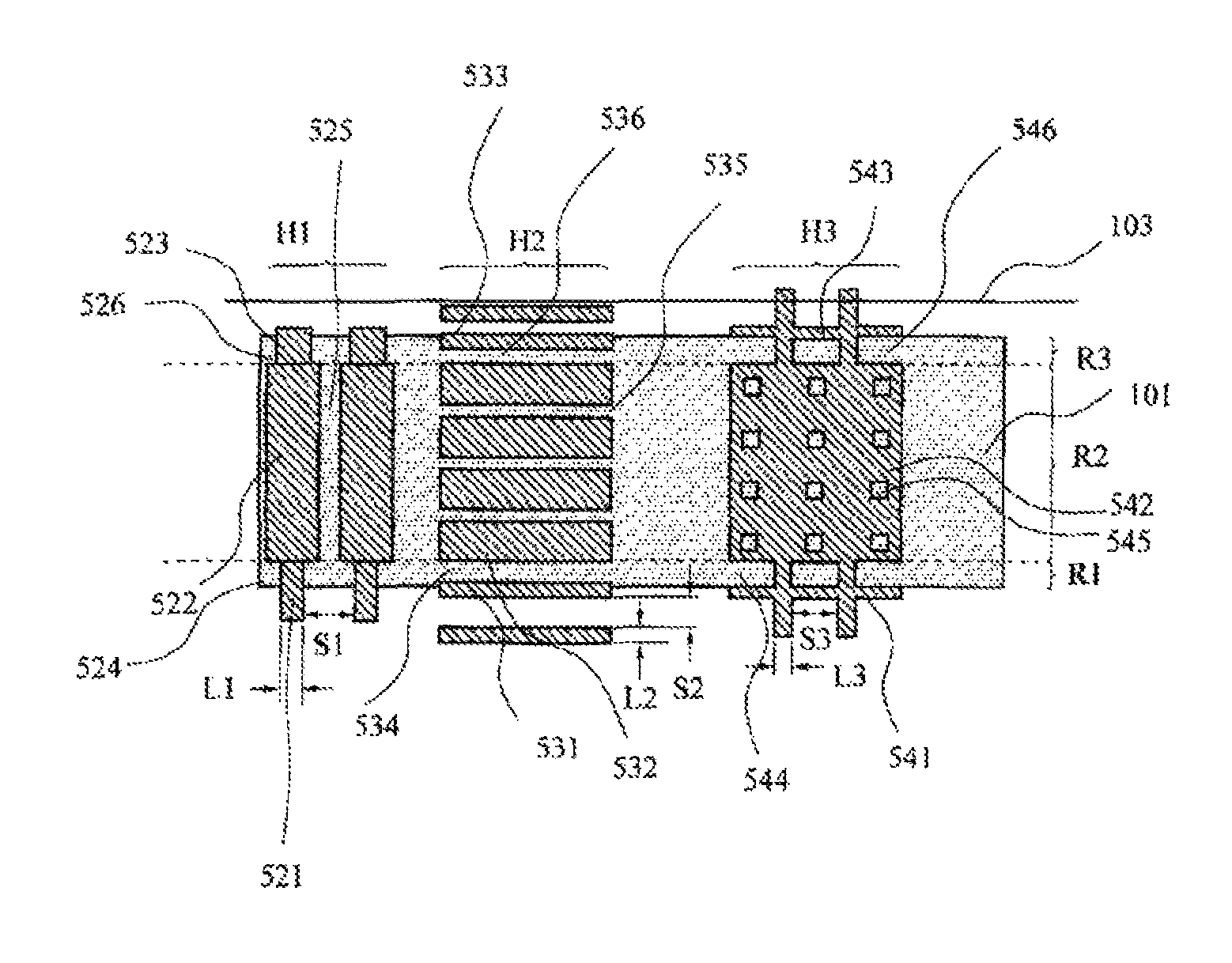 Liquid crystal panel for liquid crystal display device