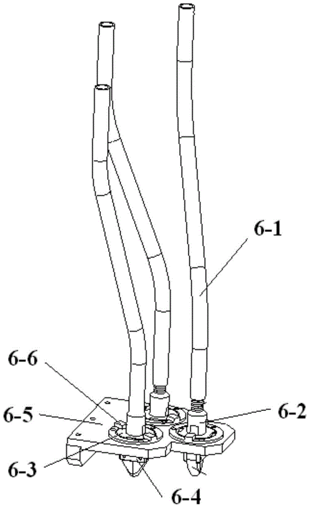 An automatic welding production system for air conditioner base bolts and base feet