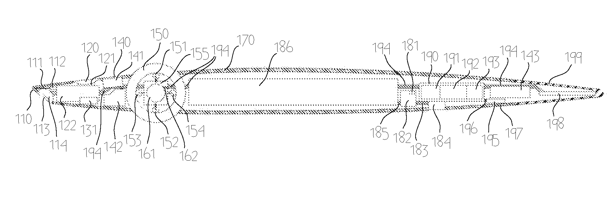 Device and user interface for visualizing, navigating, and manipulating hierarchically structured information on host electronic devices