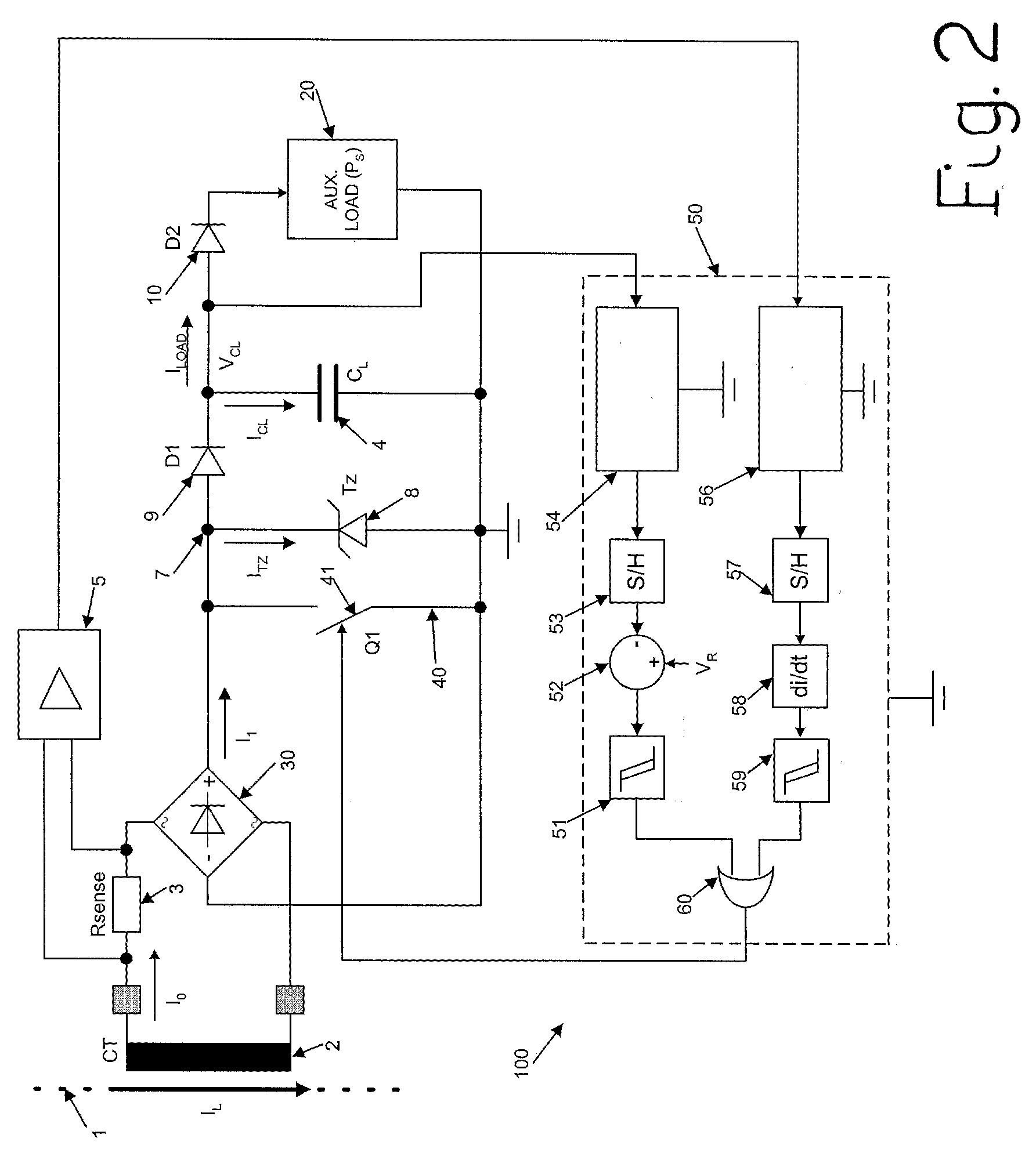 Device for Powering Electric or Electronic Devices Operatively Associated with a Circuit Breaker