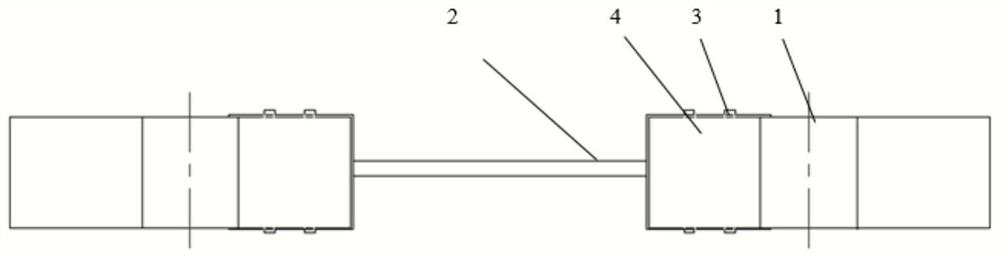 Structure and method of combined composite sleeper