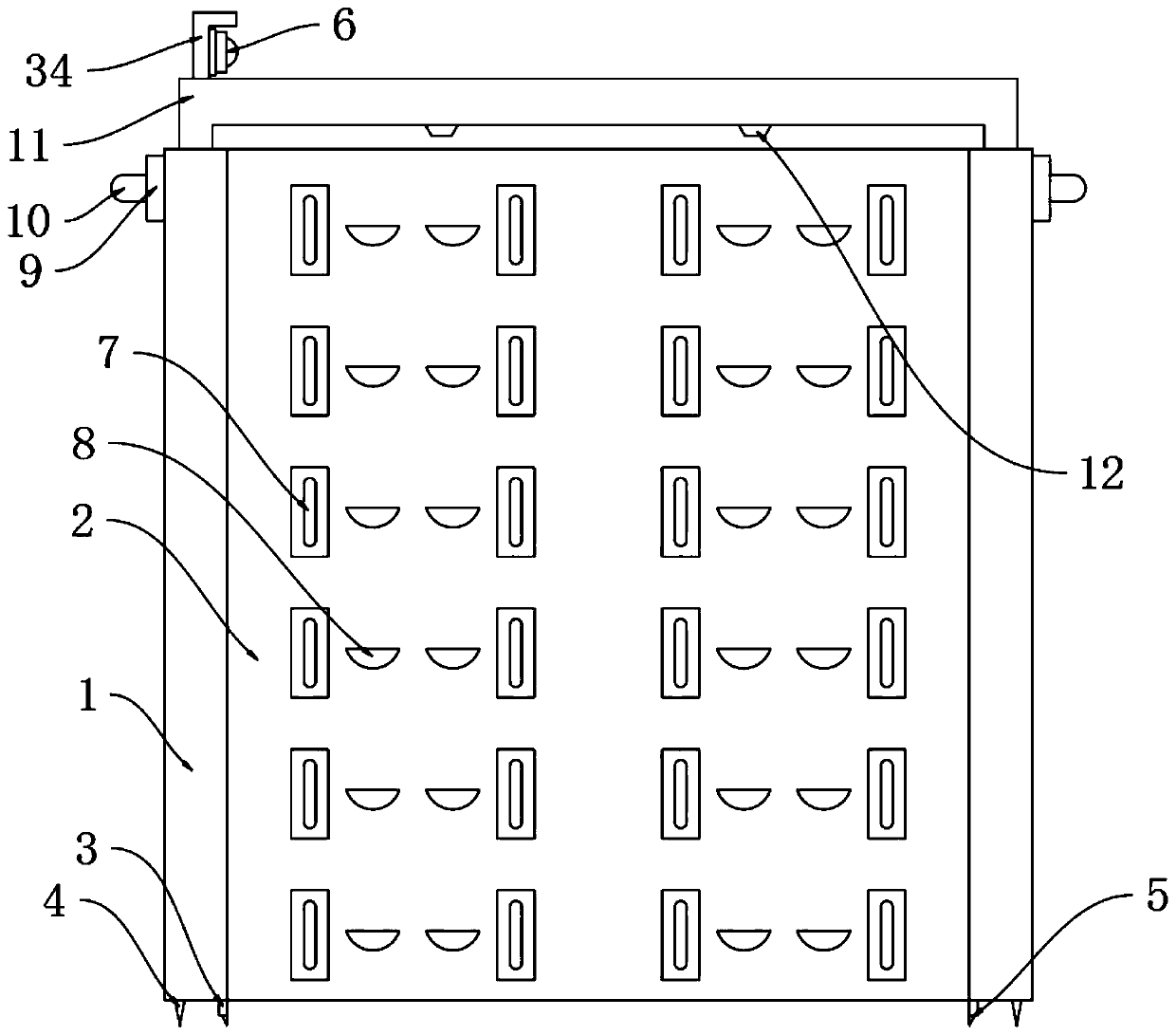 Stable concrete pouring support