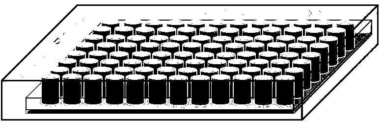 Preparation method and application method of kit for fast testing efficacy of antitumor drug