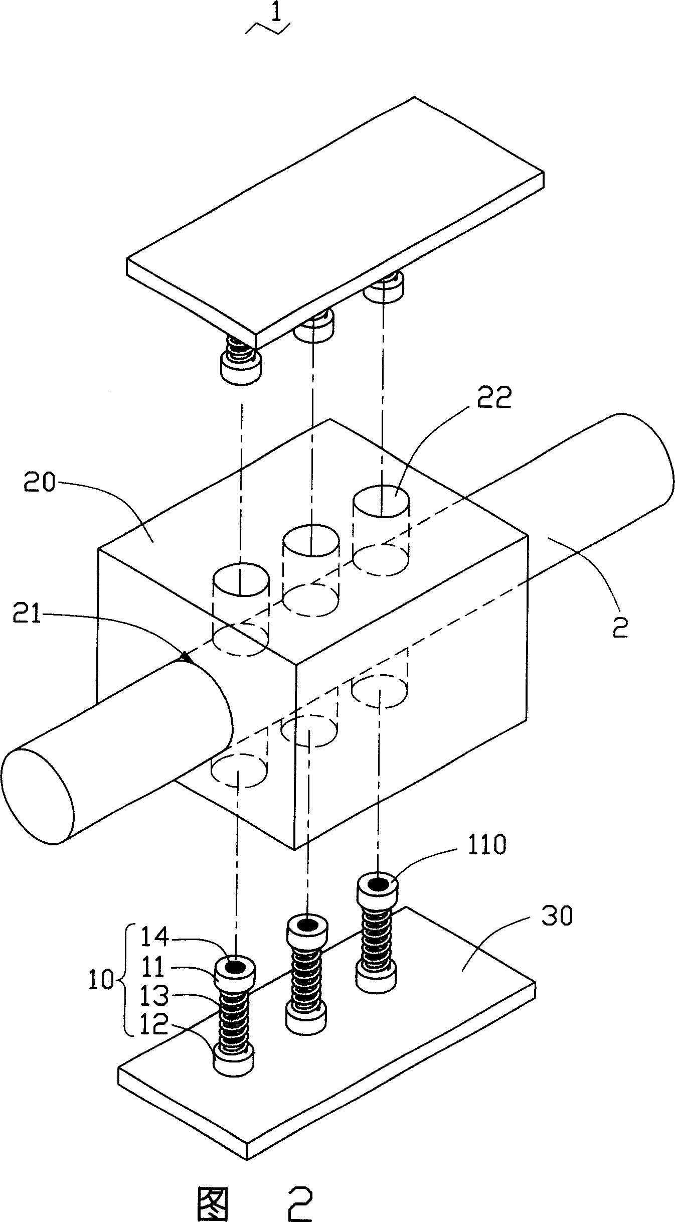 System for measuring temp of heat pipe