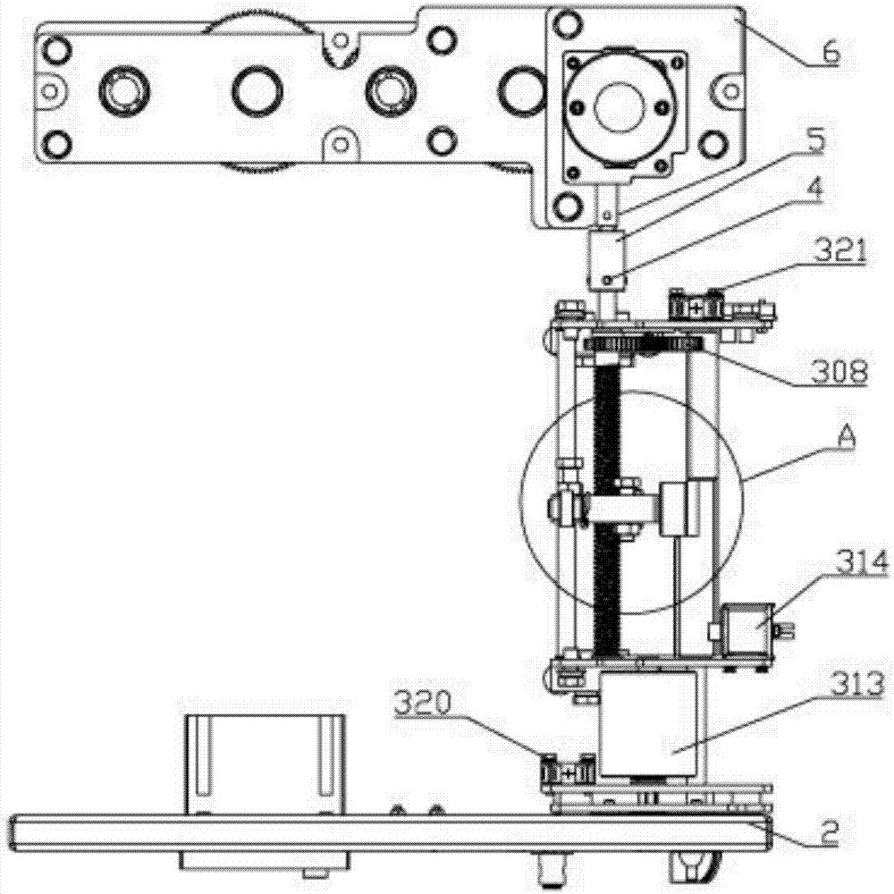 Manual and electric modular three-station mechanism and interlocking device