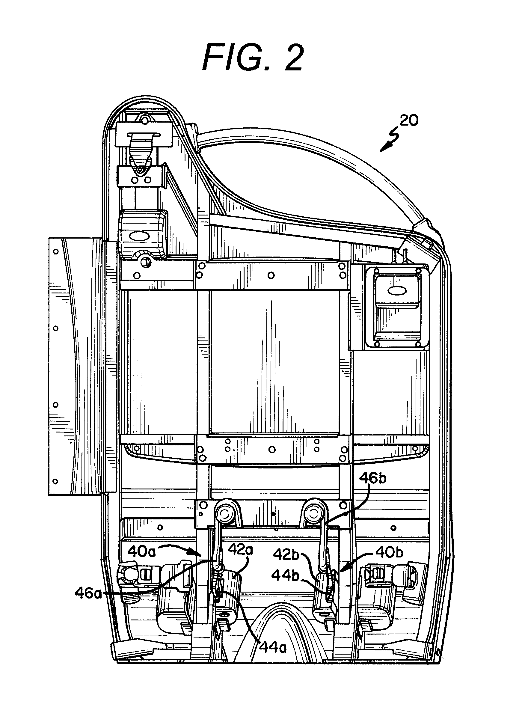 3-Point Wheelchair Passenger Securement System