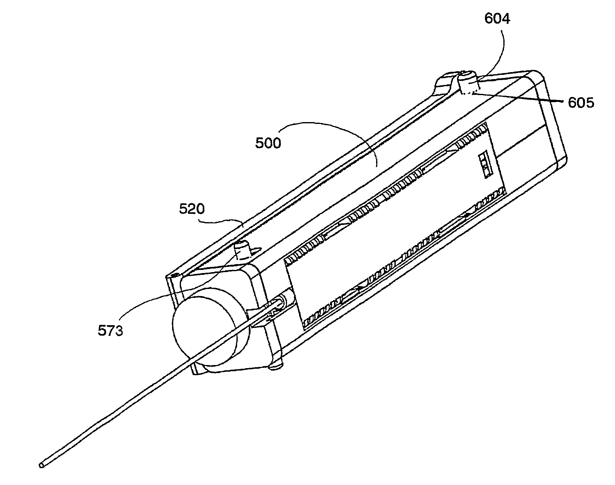 Multiple-use biopsy apparatus and corresponding single-use biopsy instrument