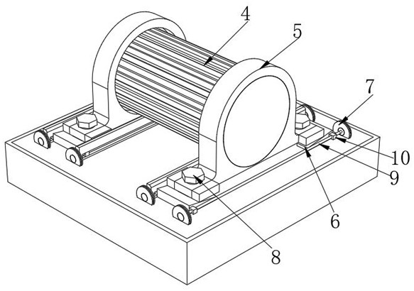 A power system for a hydrogen energy internal combustion engine forklift