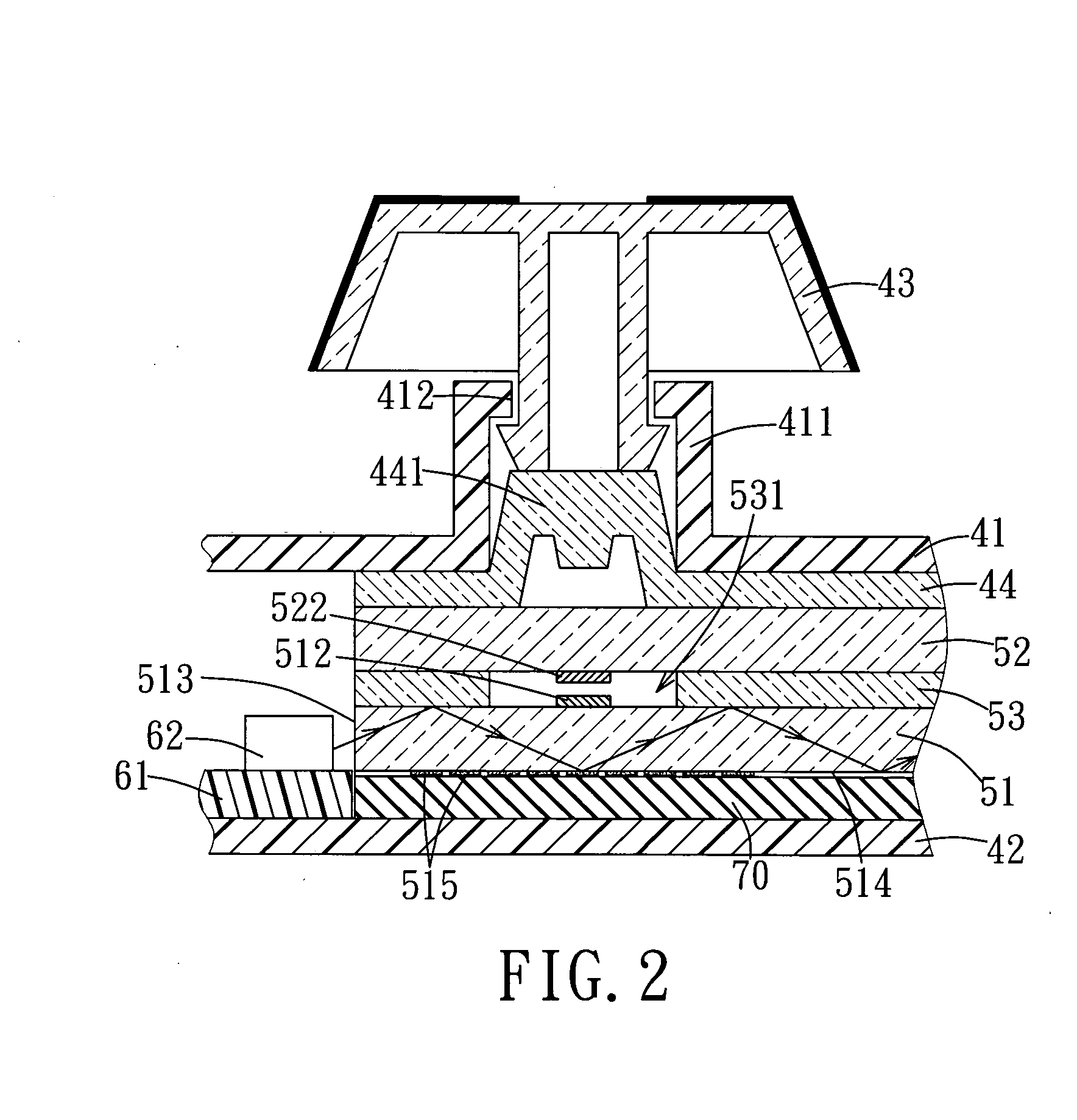 Light-emitting keyboard