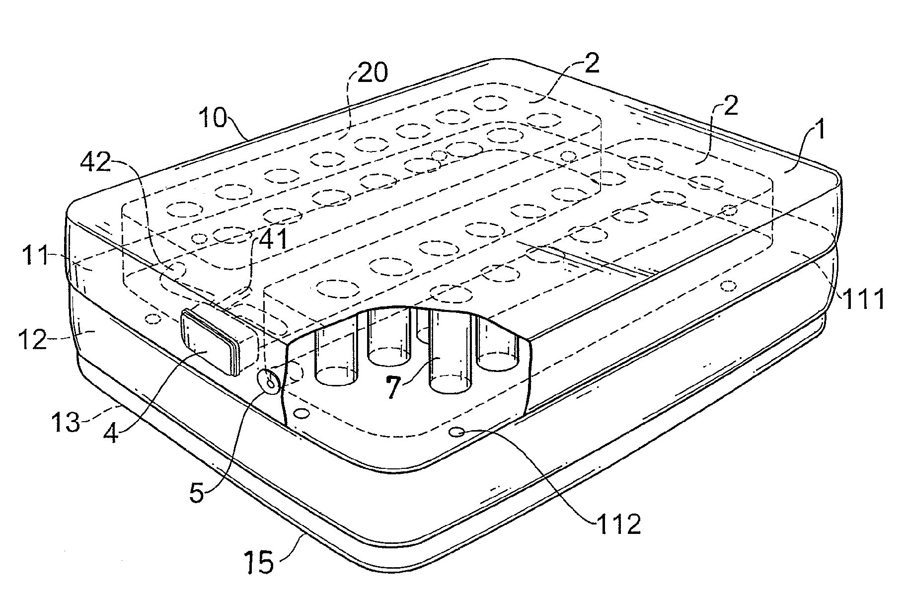 Inflatable mattress