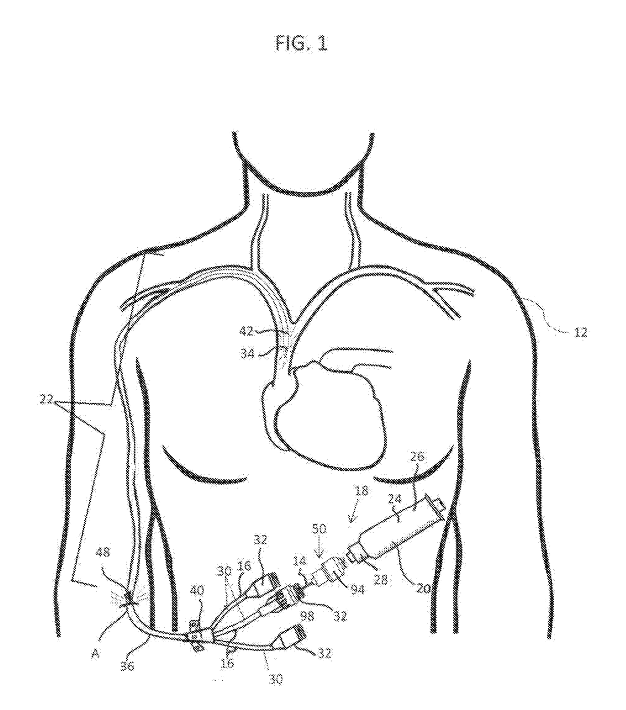 Method and apparatus for removable catheter visual light therapeutic system