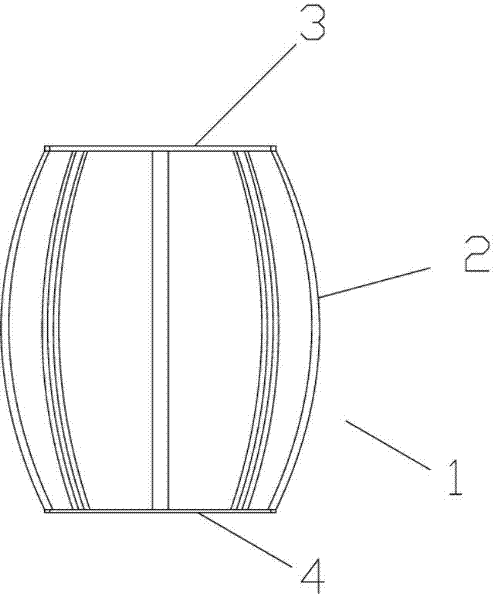 Cage-type spring