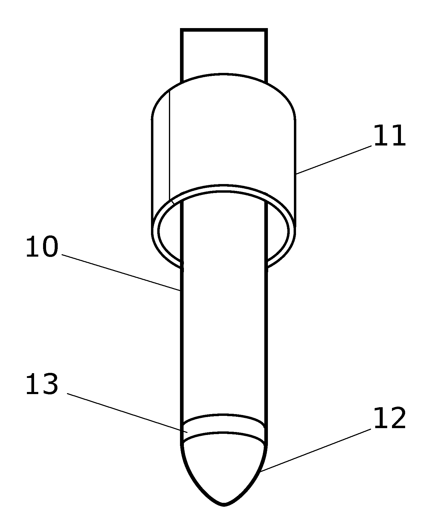 Finger stylus for touch screen devices