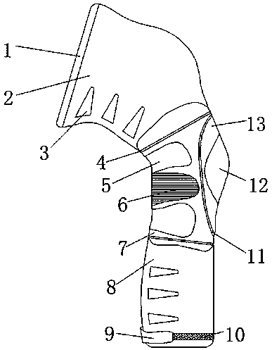 Sports kneecaps with length adjusting function