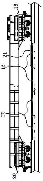 Method for replacing subway track plate, subway plate replacing vehicle and plate replacing unit