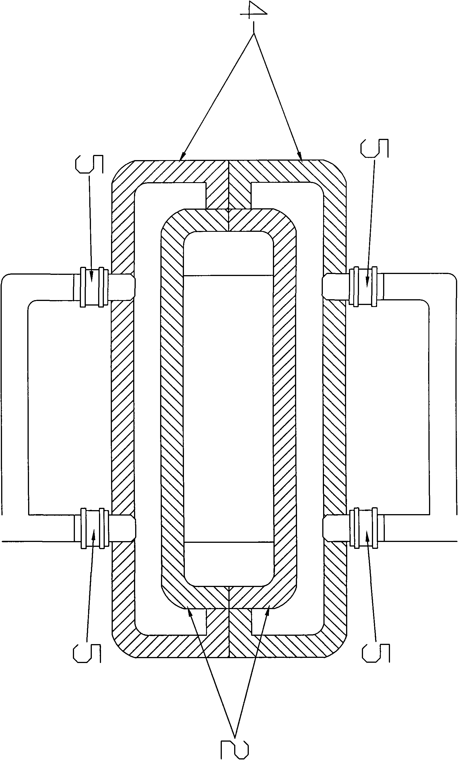 High-speed evaporation and circulation steam engine for directly spraying liquid onto hot wall