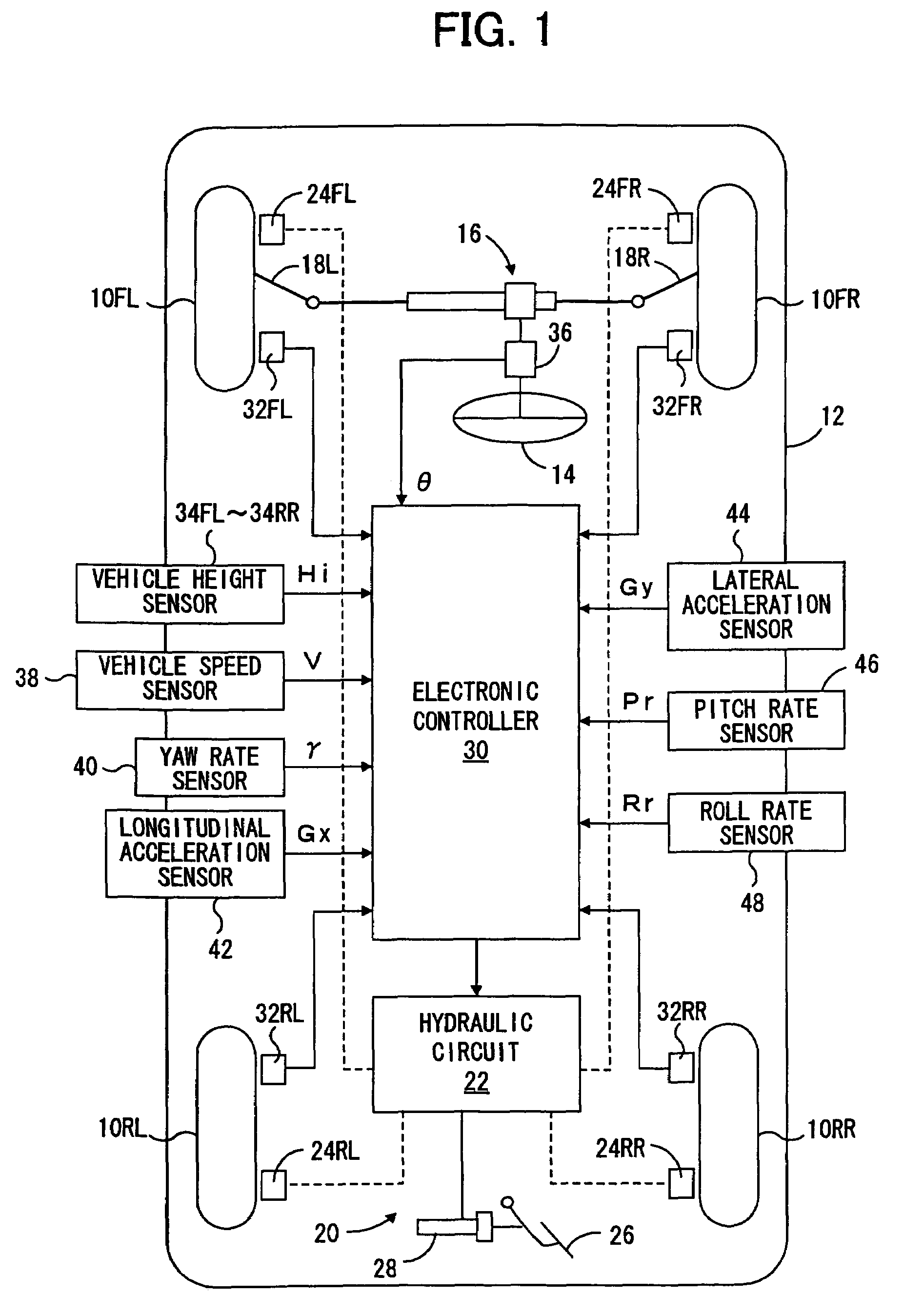 Vehicle behavior control device