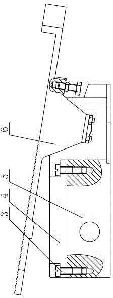 Deep-sea manned submersible foot-type motion control device