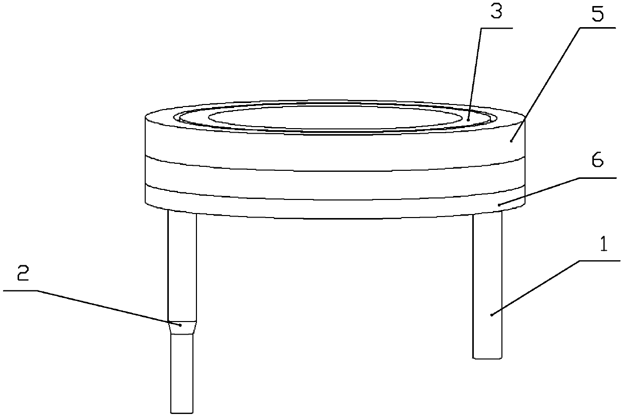 Hall thruster gas distributor structure with porous material partition plates