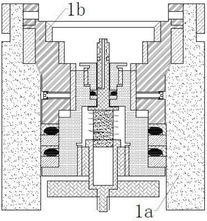 Anti-corrosion ultrahigh-pressure online piece hanging and taking device and using method thereof