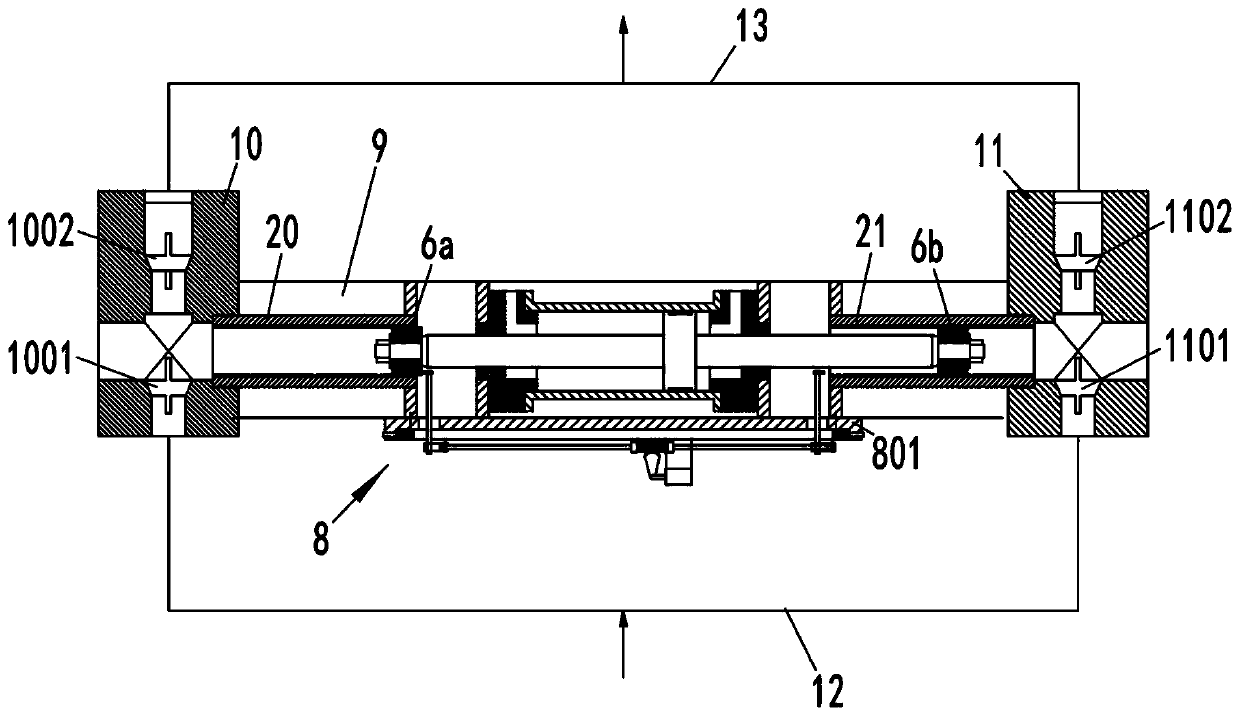 Hydraulic pressure displacement injection pump