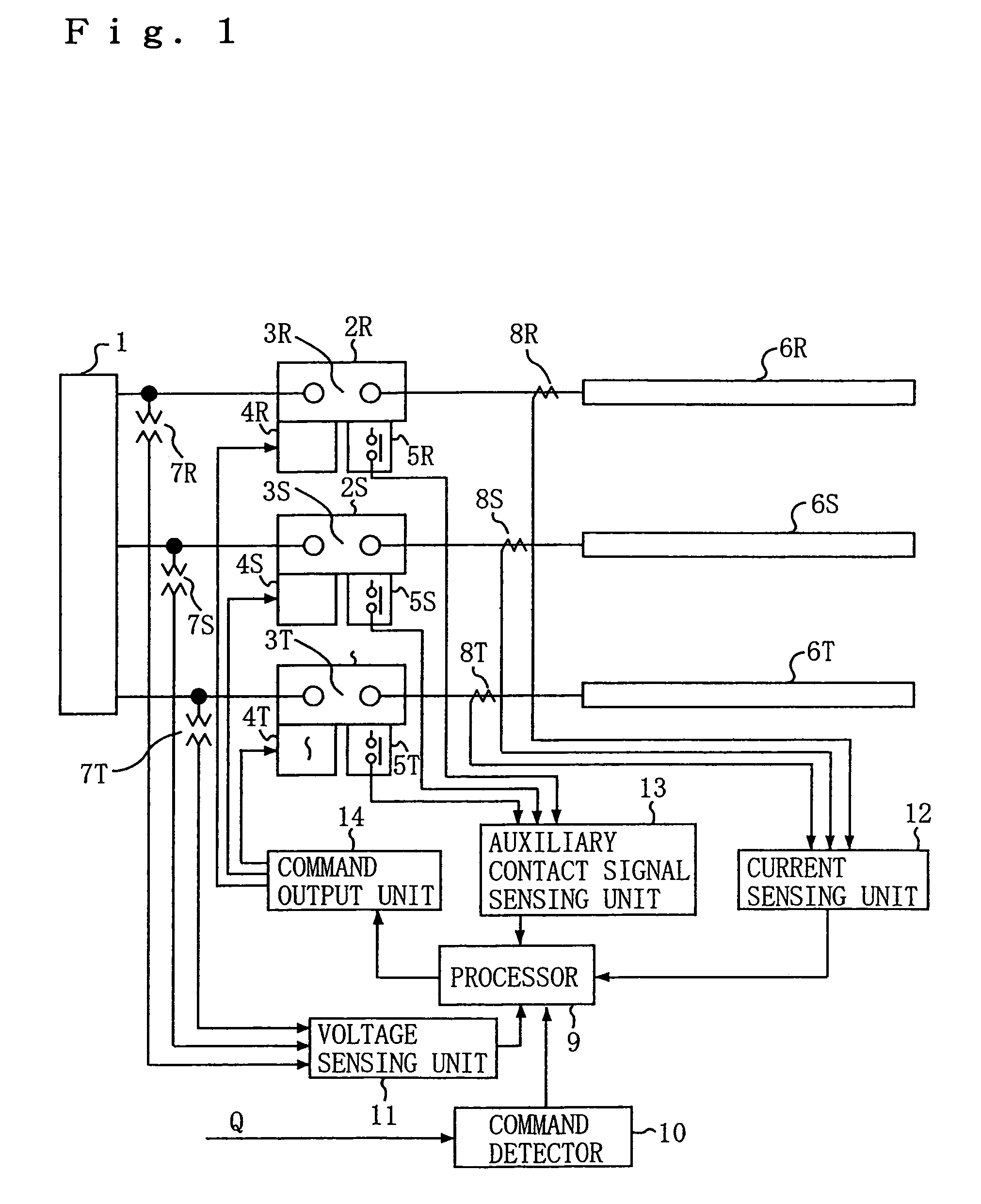 Switchgear control apparatus