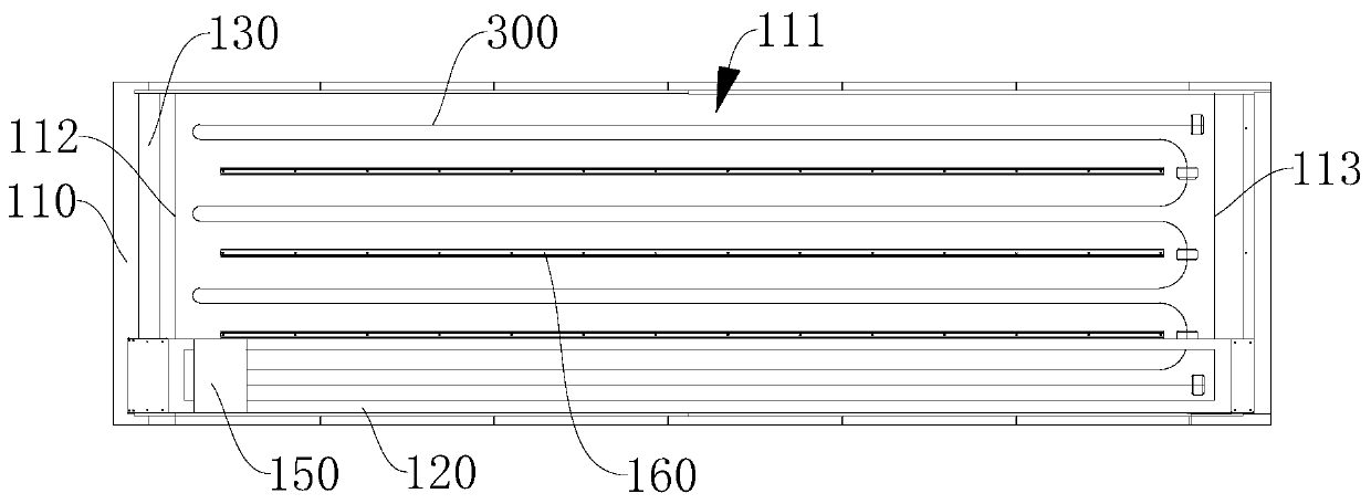 Water hose laying device, laying method thereof and fire fighting truck