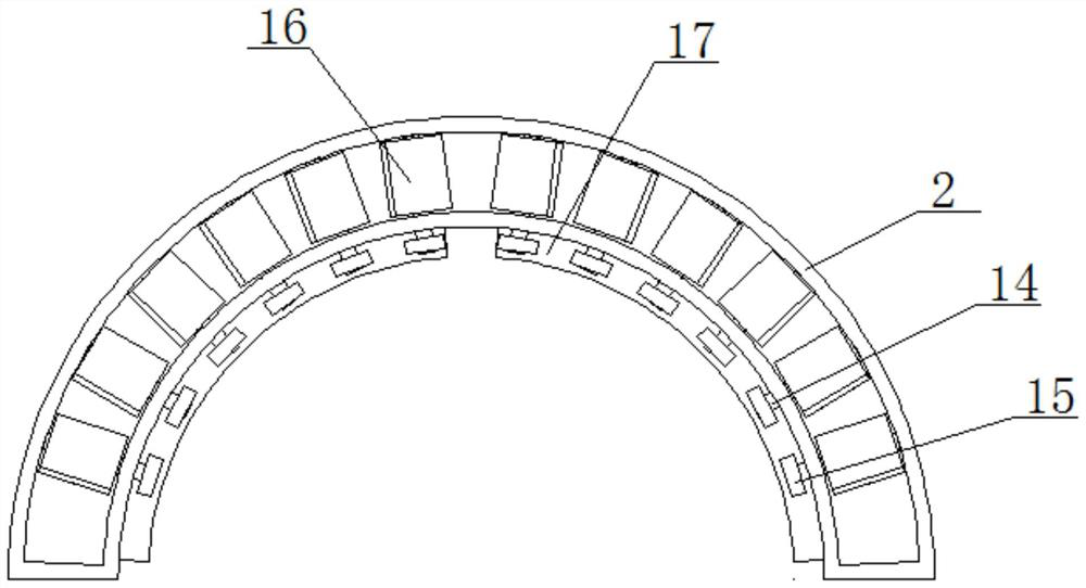 Tunnel piston pressure relief device