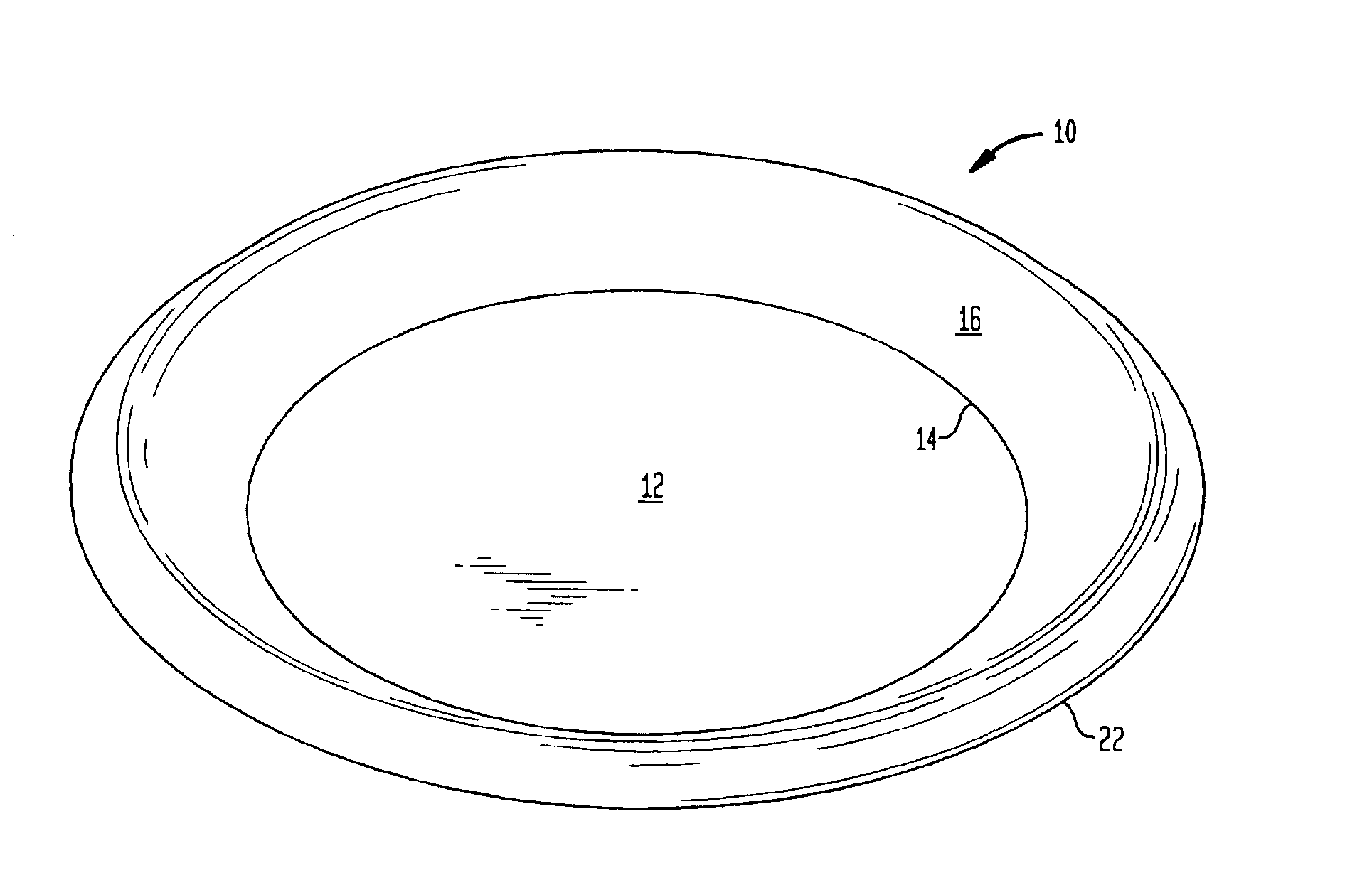 Thermoformed food containers with enhanced rigidity