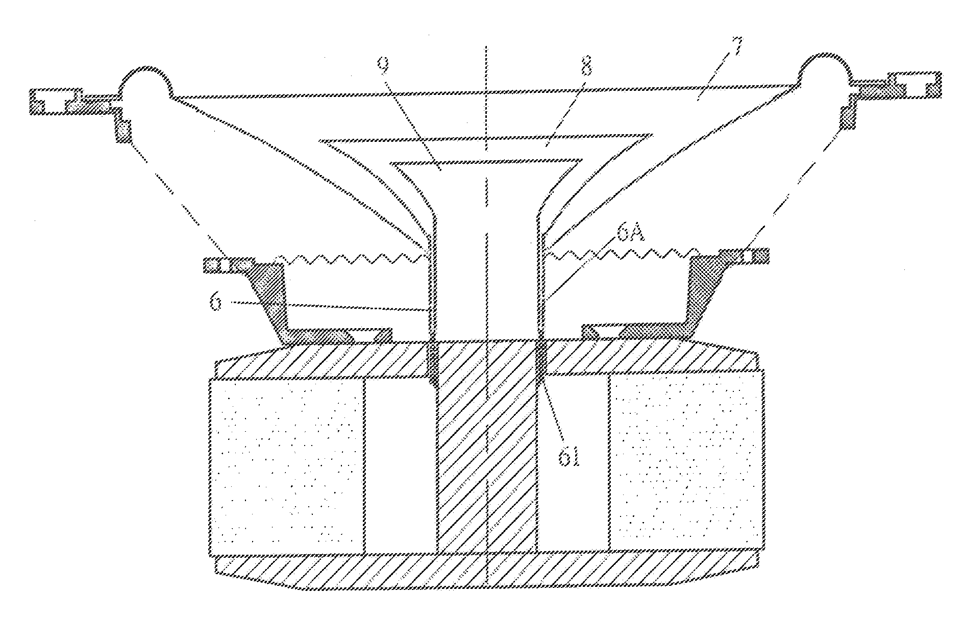 Full-range speaker device