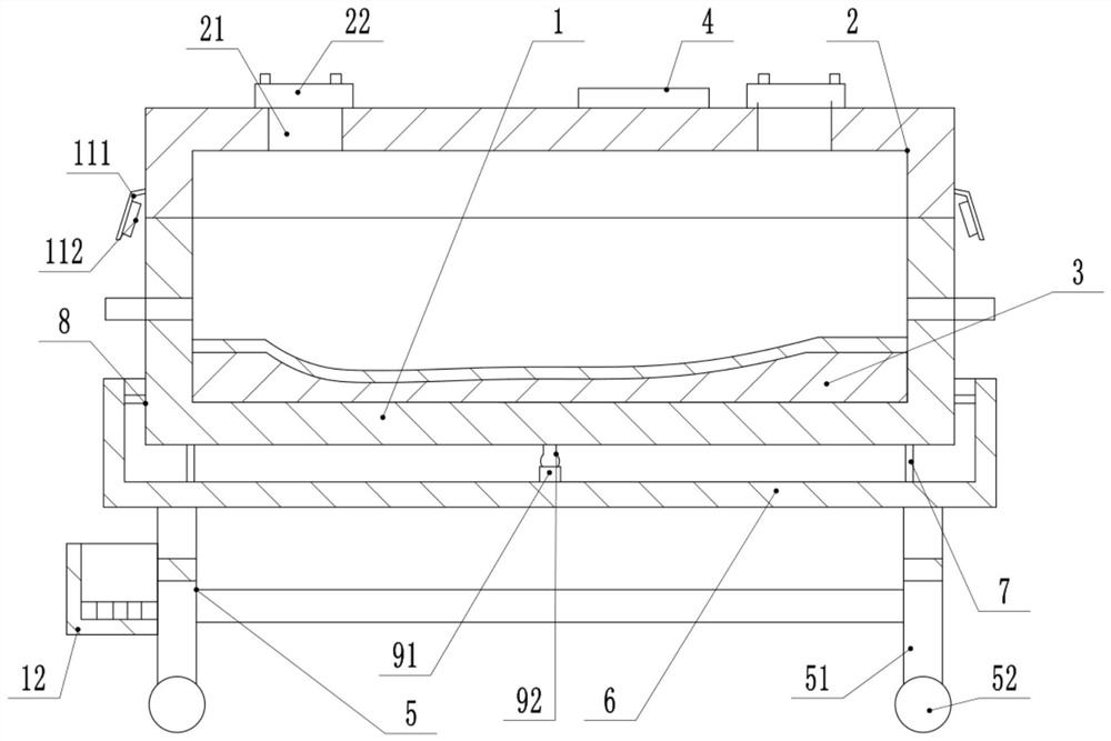 A newborn transfer device