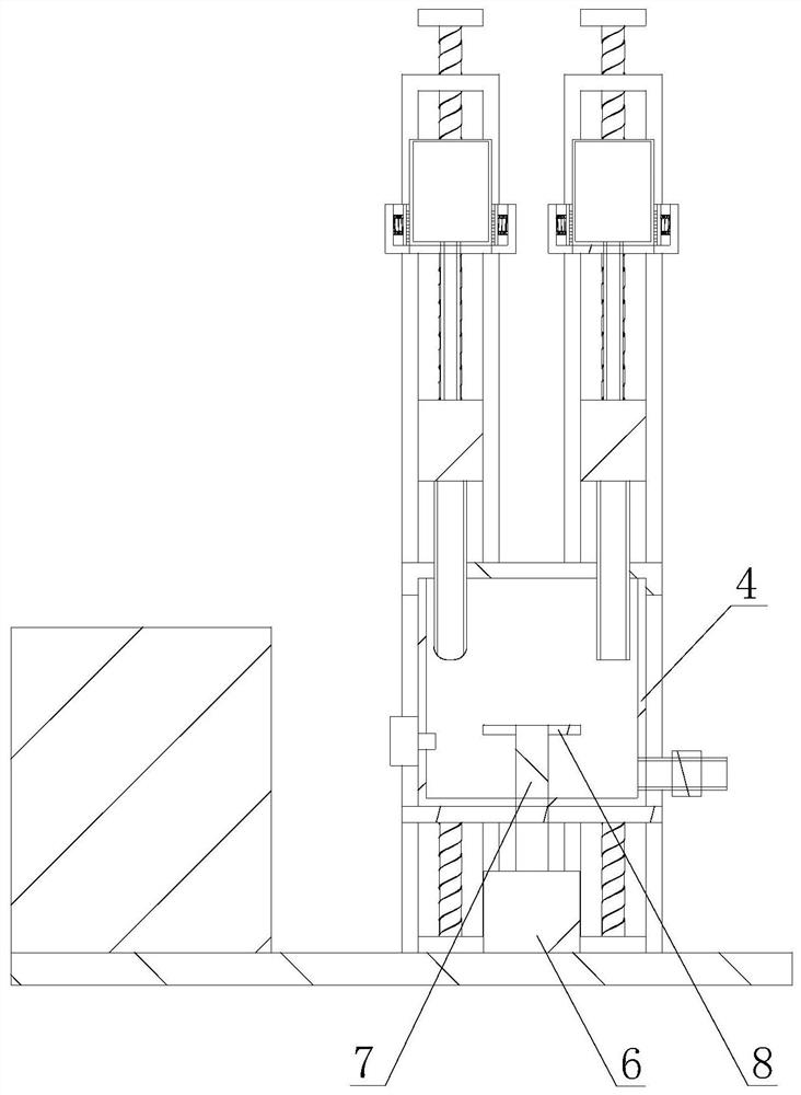 Equipment for realizing automatic titration by adopting temperature