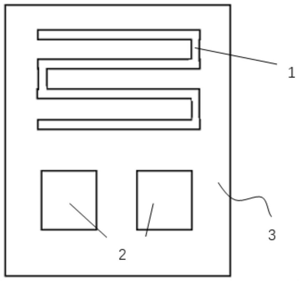 Flexible integrated sensor and method for simultaneously measuring temperature, pressure and medium