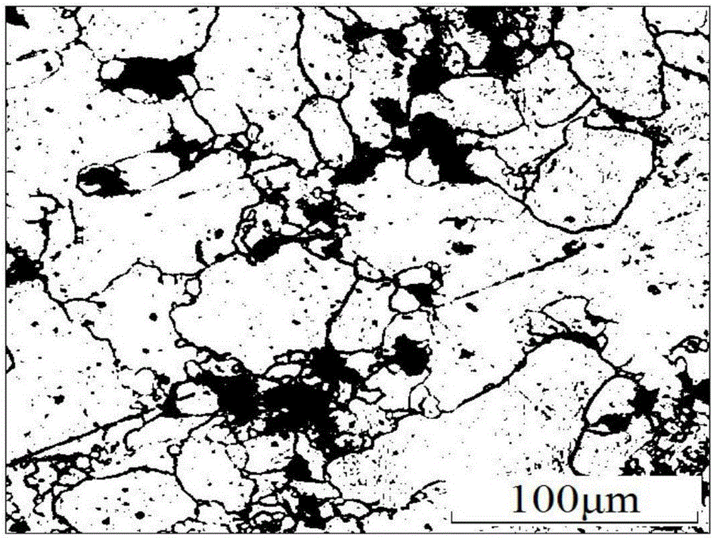 Modifier applied to refining treatment of grains and structures of cast steel