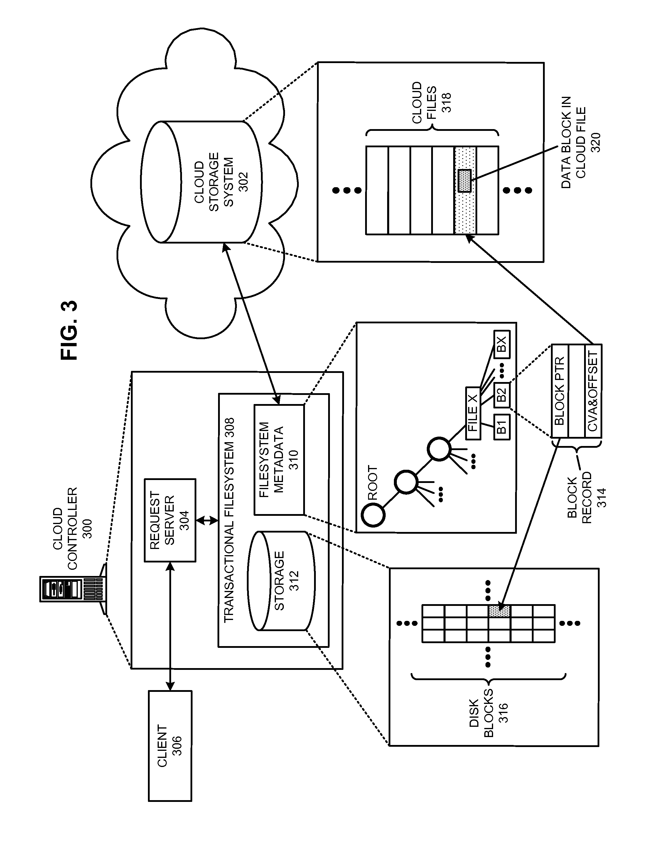 Restoring an archived file in a distributed filesystem