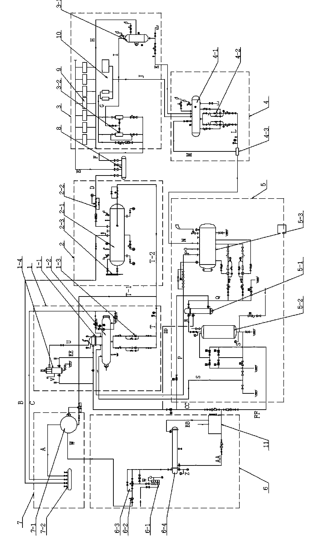 Efficient steam heat supply and waste heat recovering system